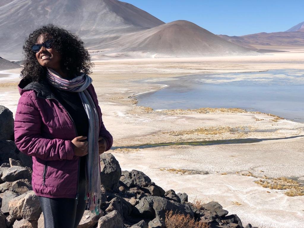 Camila França - mulheres negras viajantes que inspiram no Chile- foto do arquivo pessoal 