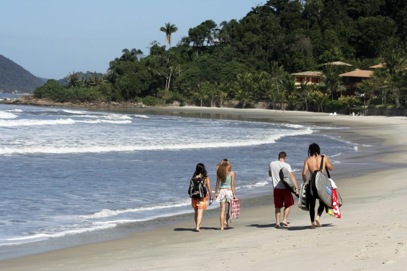 Praia SÃO-PEDRO-Foto arquivo Prefeitura Guarujá