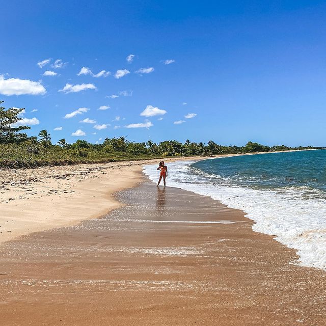 Um paraíso chamado Santo André no Sul da Bahia - foto arquivo pessoal de Karina do Viajar é o Motivo