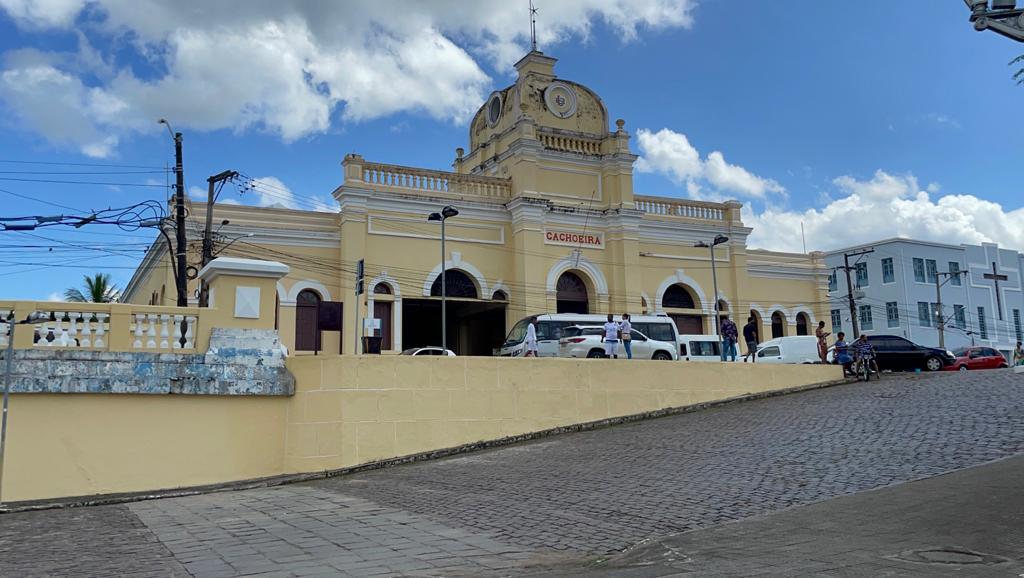 Estação de Trem Cachoeira - foto arquivo pessoal de Rebecca Aletheia