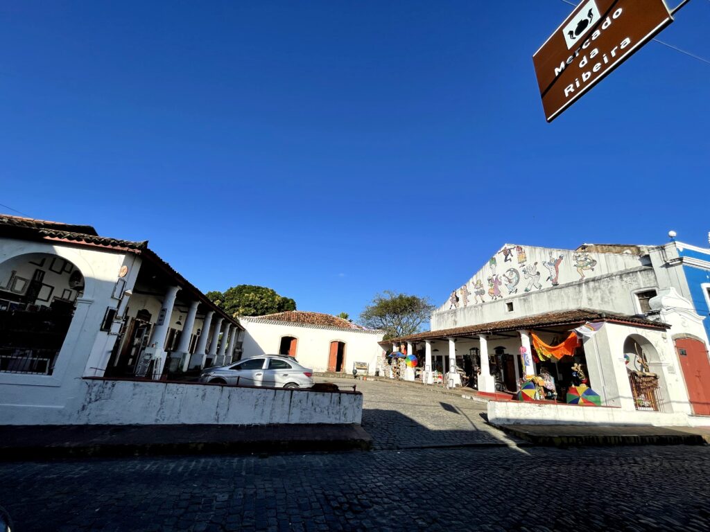 Mercado da Ribeira - Antigo mercado de comercio de pessoas escravizadas - Olinda-PE - Afroturismo - Foto arquivo pessoal de Rebecca ALetheia